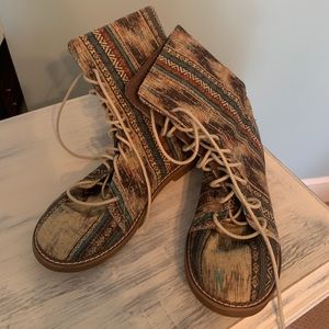 Vintage combat boots